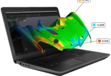 Image of Creaform VXinspect 3D scanning software graphic representation