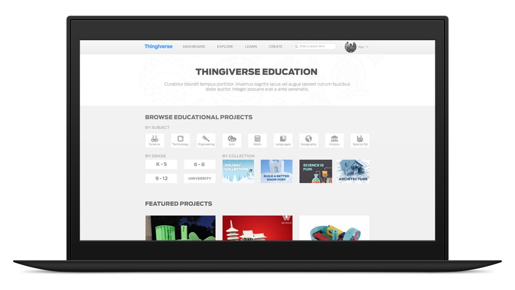Thingiverse Education Resources
