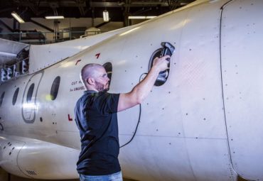 NDT Scanning Large Parts Aerospace