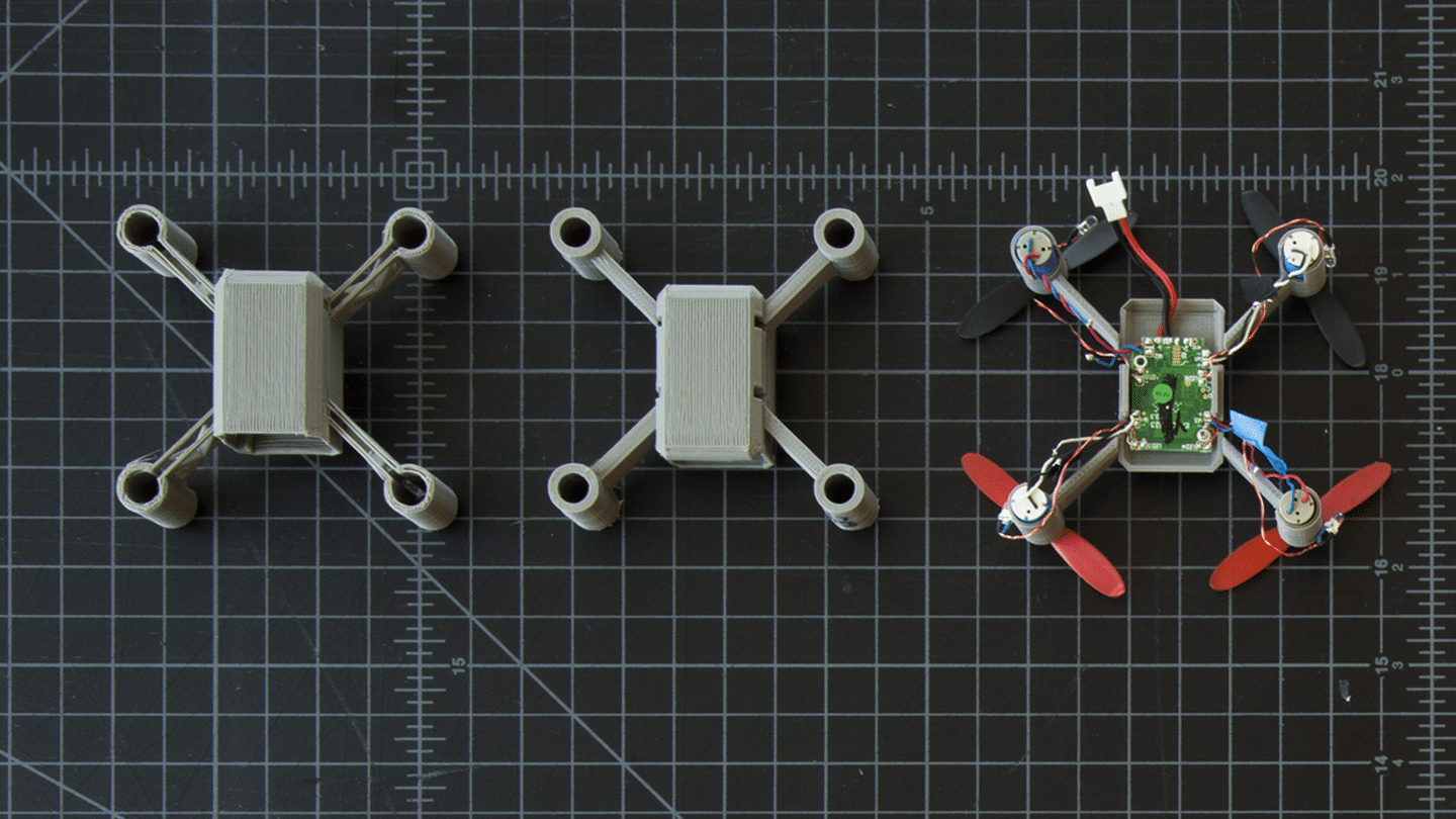MakerBot Drone Prototype Iterations