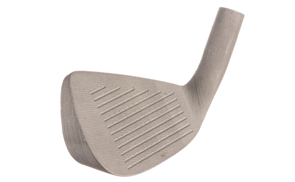 Metal 3D Printing golf club iron desktop metal