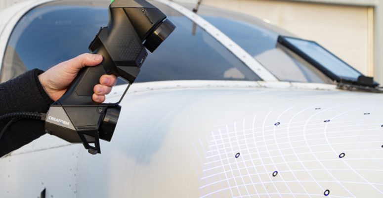 creaform handyscan Black Aerospace Inspection