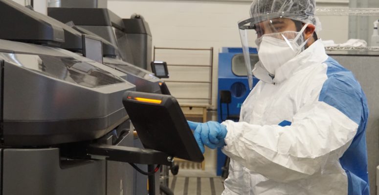 We are utilizing our 3D Printing to help fill the PPE Gap for Frontline Healthcare workers