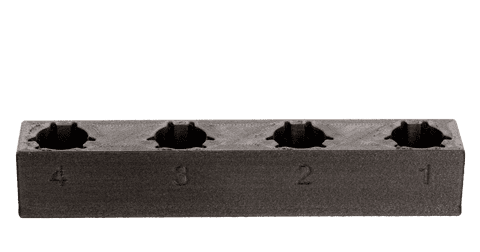 Shroud Holder-3d printed-Fiber-DEsktop Metal