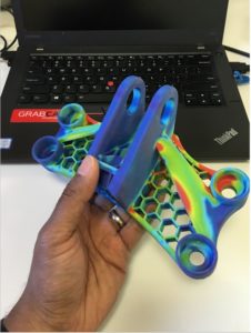 GrabCAD 3D printed bracket