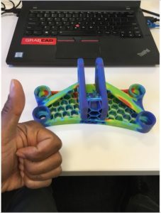 GrabCAD 3D printed bracket