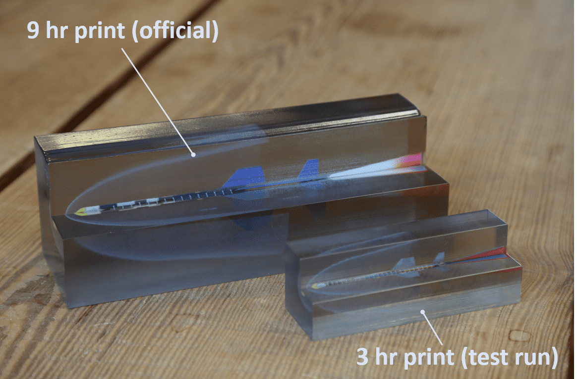 transparent 3d printed object grabcad-solodworks-rhino3