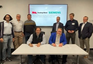 Image showing Desktop Metal and Siemens executives