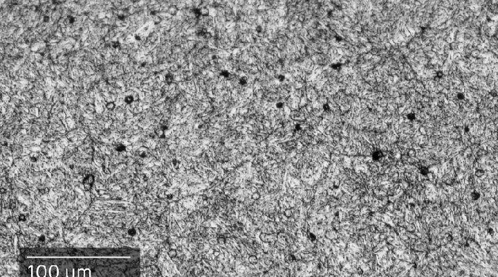 H13 metal alloy microstucture-studio system