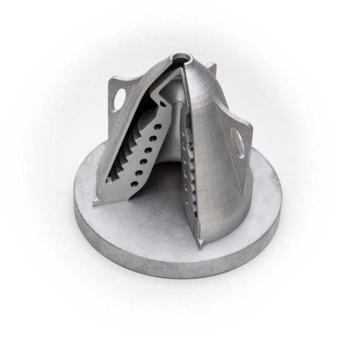 metal 3d printed part with 2oneLab open-material system