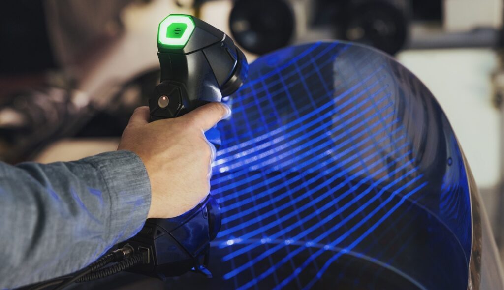 Image of HandySCAN BLACK+blue lasers from creaform